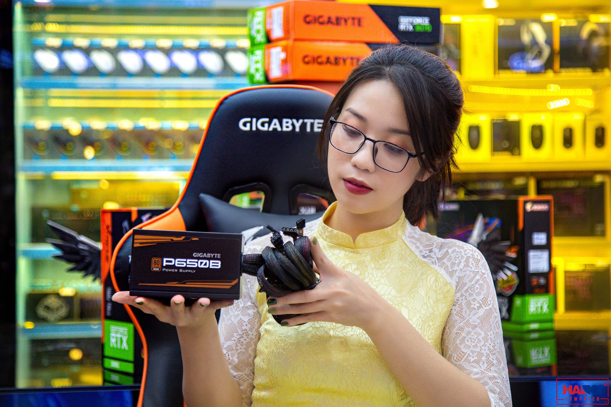 Nguồn Gigabyte GAGP-P650B 650W Active PFC